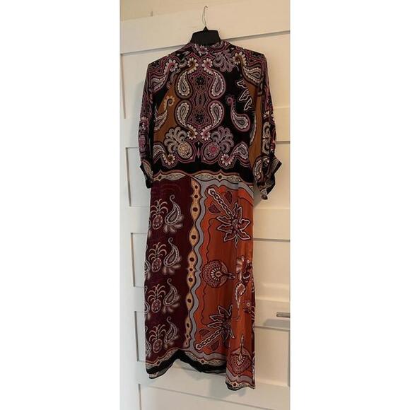 $280 FARM Rio Sweet Mermaids Midi Dress Size Small - Picture 9 of 9